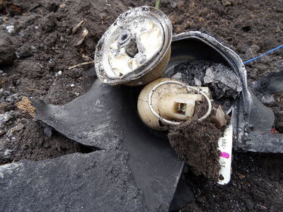 מטען חבלה ישן. אילוסטרציה