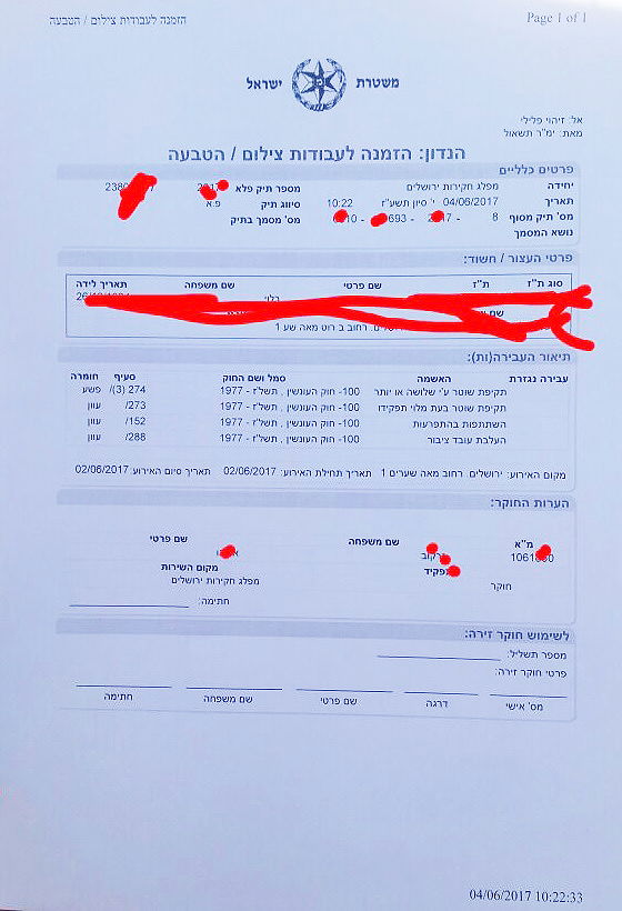 העבירות בהן מואשם בלוי