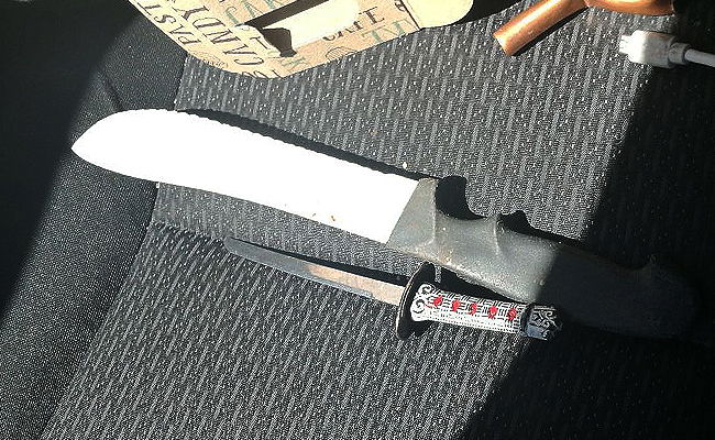 הסכינים שנמצאו