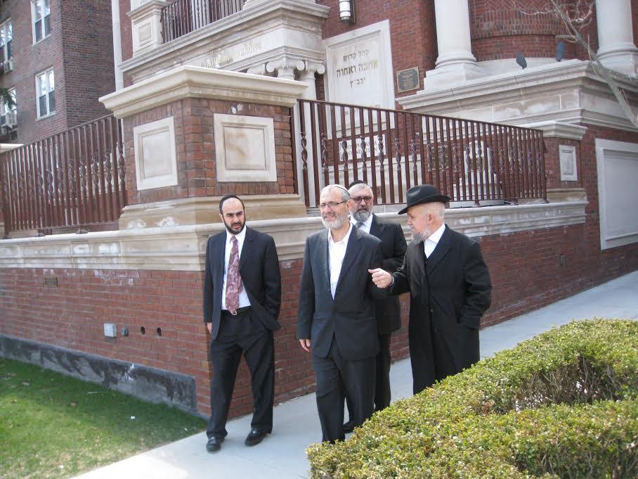 הגר"מ מאזוז בביקורו הקודם בארה"ב