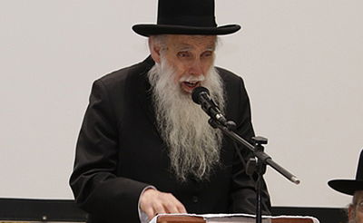 הגאון רבי אהרן פלדמן. ארכיון