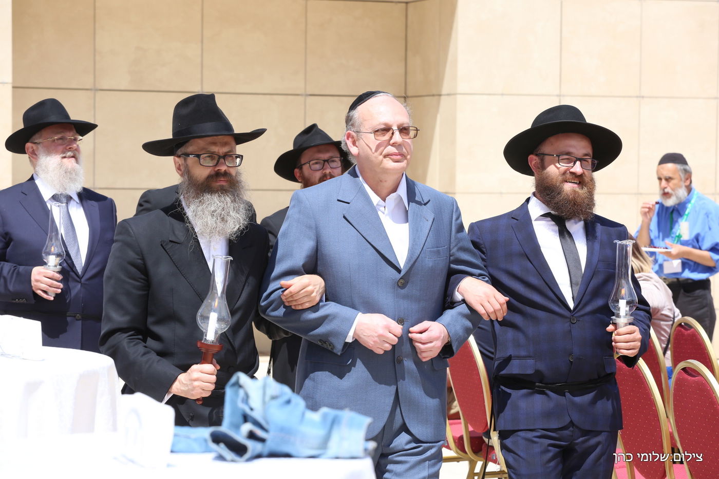 באירוע אחד: חופה כדת וכדין לשלושה זוגות מתקרבים