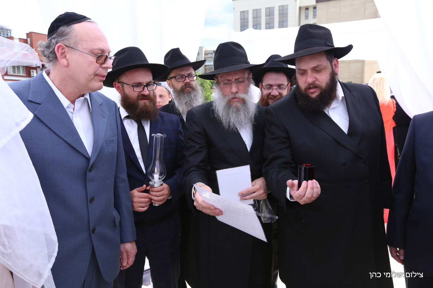 באירוע אחד: חופה כדת וכדין לשלושה זוגות מתקרבים