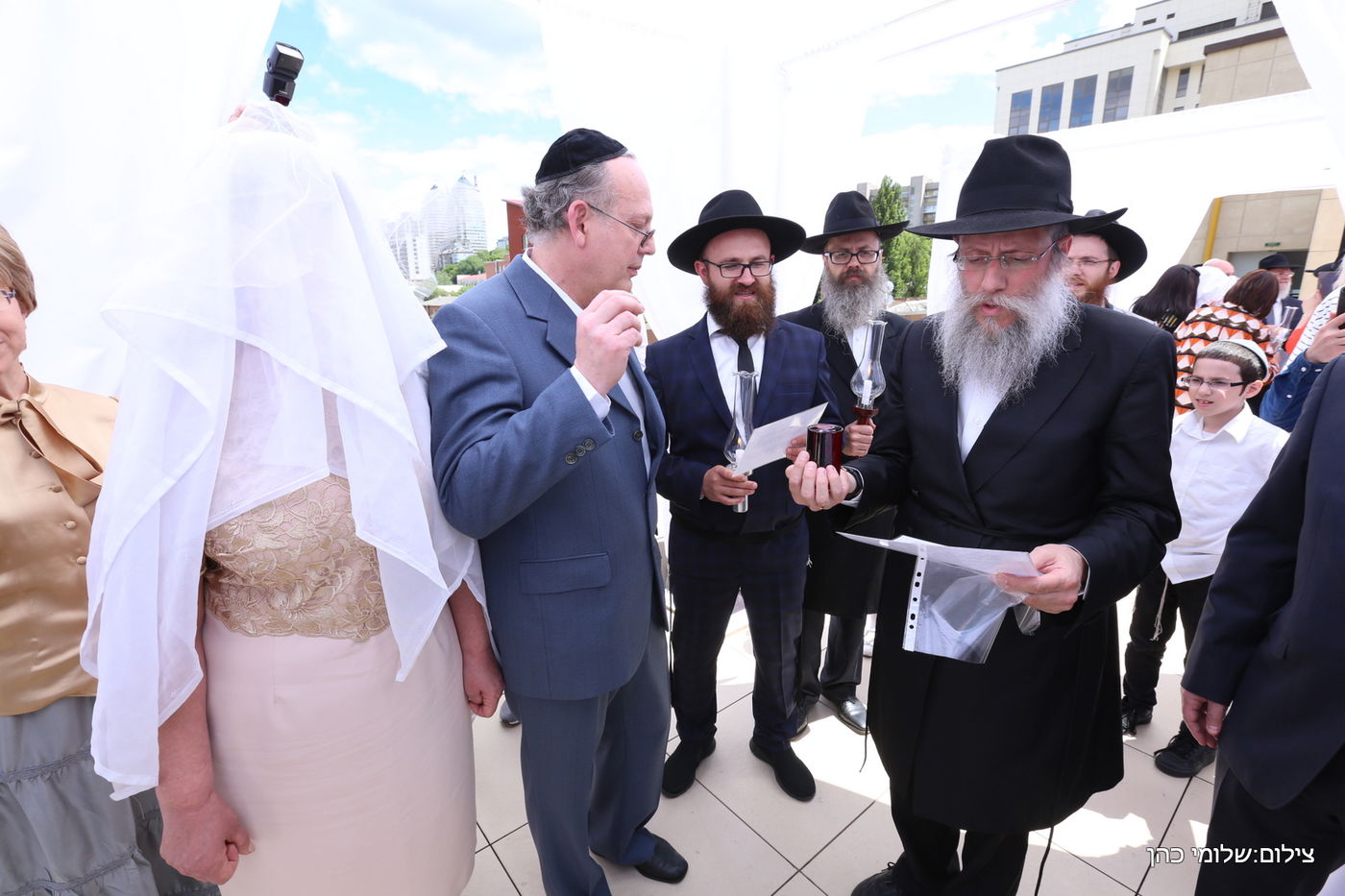 באירוע אחד: חופה כדת וכדין לשלושה זוגות מתקרבים