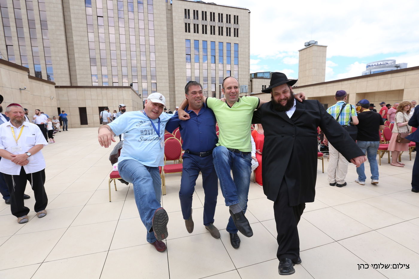 באירוע אחד: חופה כדת וכדין לשלושה זוגות מתקרבים