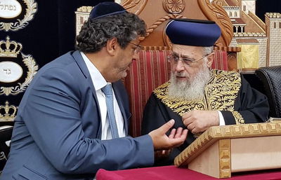 הראשון לציון תומך במאיר חביב: "זו לא פוליטיקה, זו תורה"