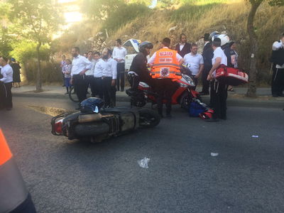 זירת התאונה