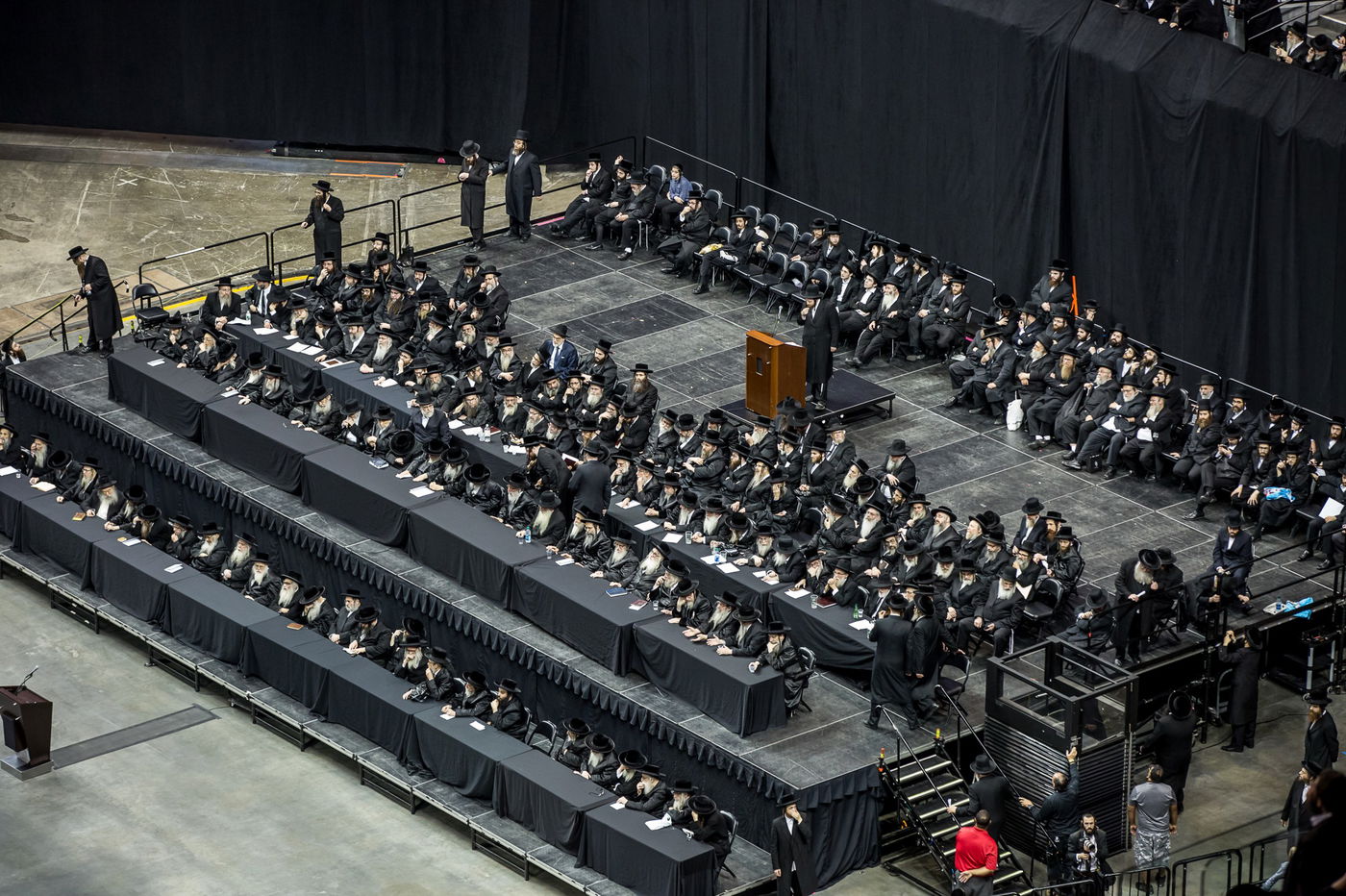 בימת ההפגנה