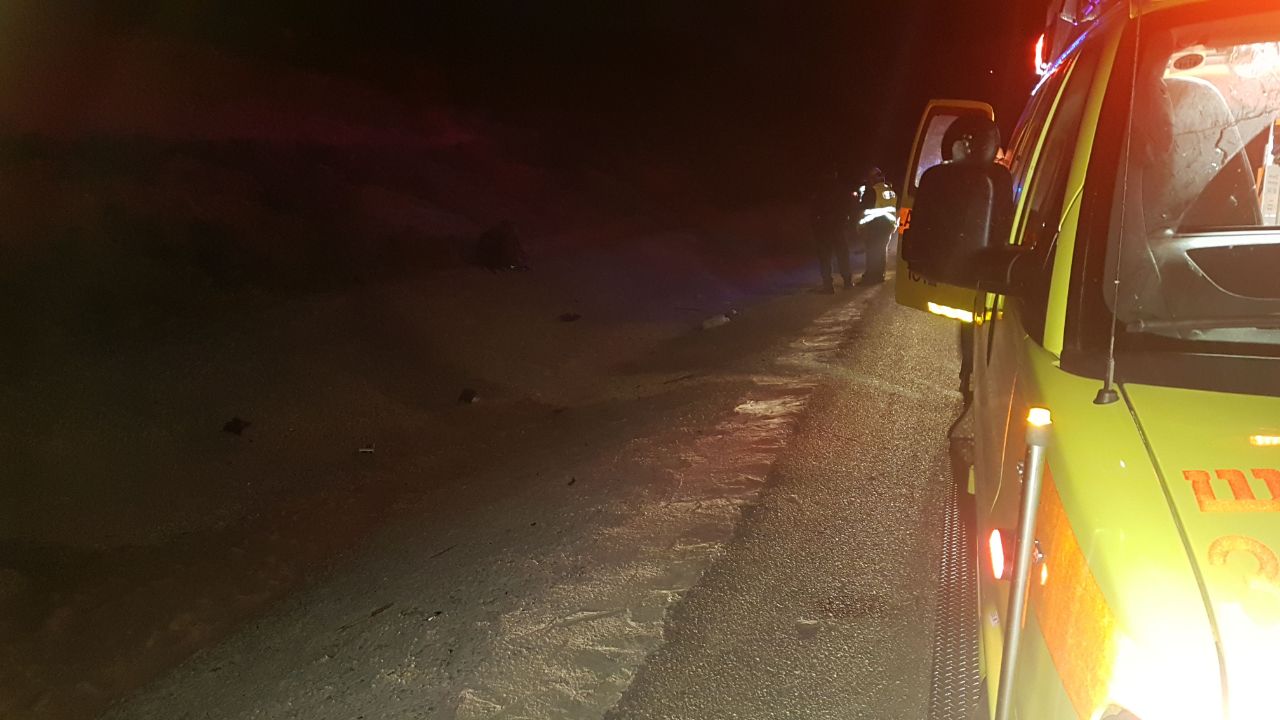 זירת התאונה