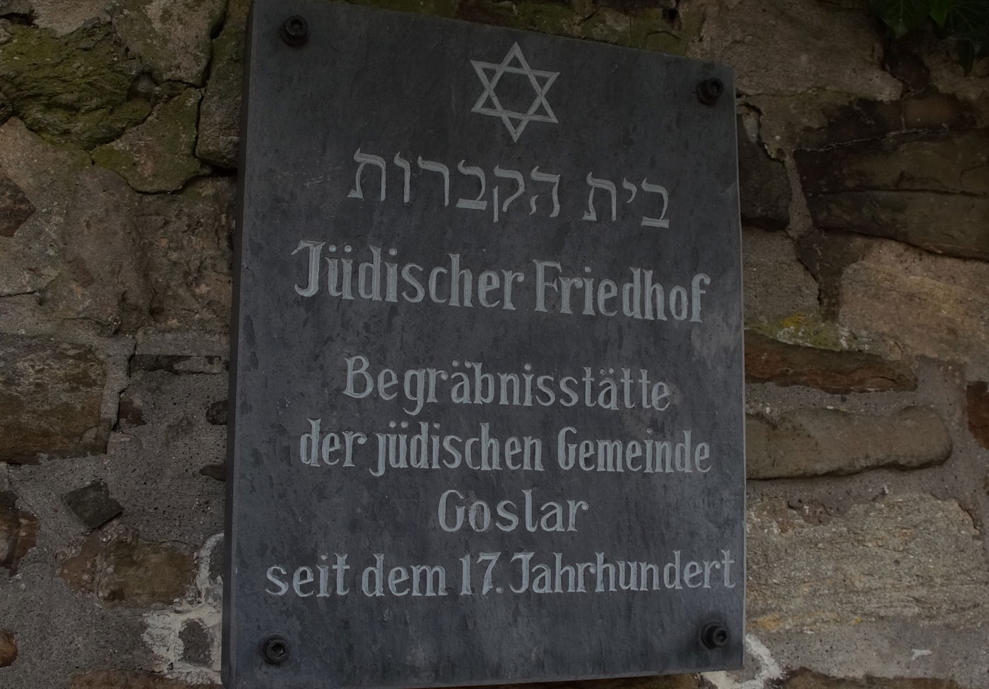 שר החוץ הגרמני קרא תהלים בבית העלמין