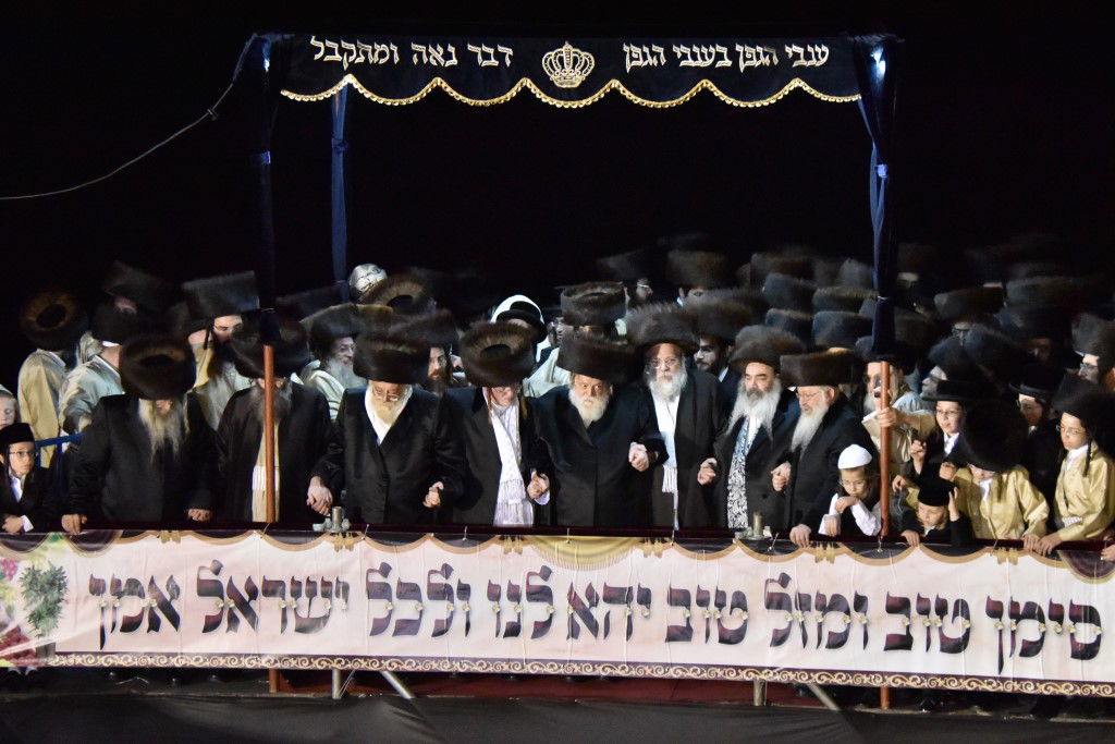 שמחת החתונה בחצרות תולדות אהרן - נדבורנא חיפה - זידיטשוב ארה"ב