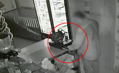 גנב את הכסף מקופת המסעדה ונעצר • צפו