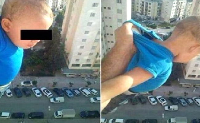 התינוק מחוץ לחלון, בידי המטורף