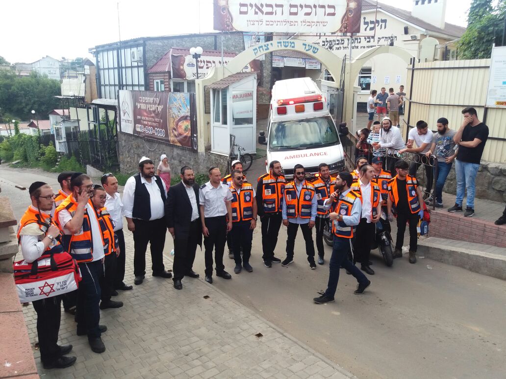 בקברו של רבי נחמן תרגלו טיפול בנפגעי טראומה