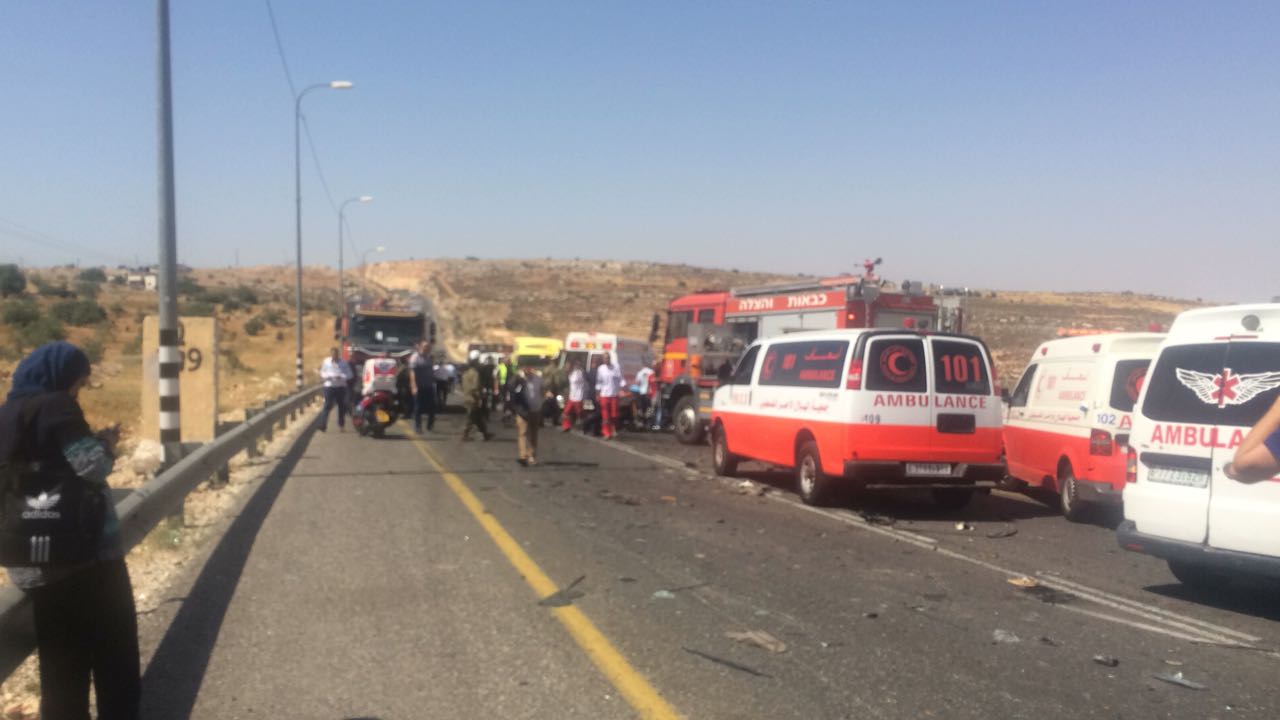 זירת התאונה