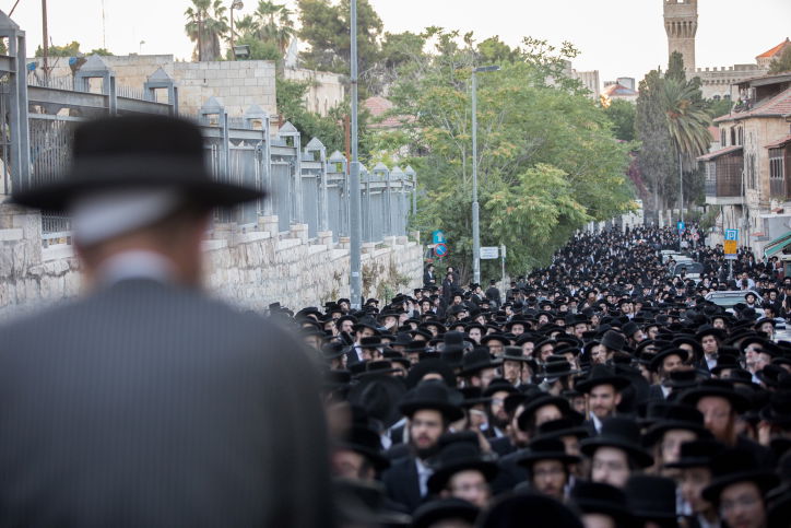 בהפגנת השבת: הראב"ד שיבח את הנשיא טראמפ
