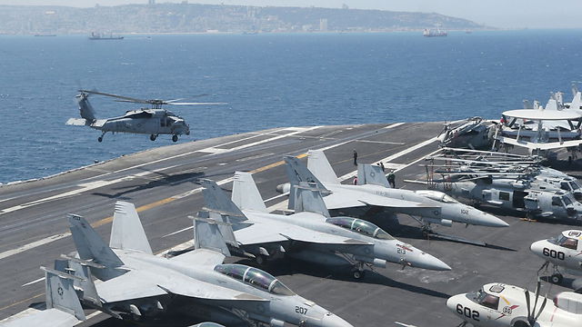 נושאת מטוסים, האם ארה"ב תשתתף בתקיפה?