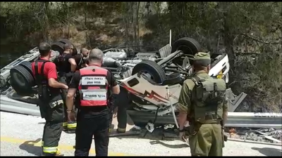 זירת התאונה