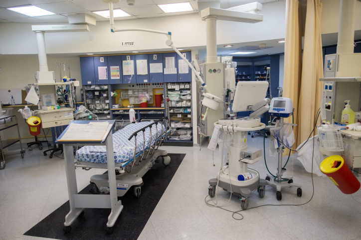 חדר הטראומה בשערי צדק.
