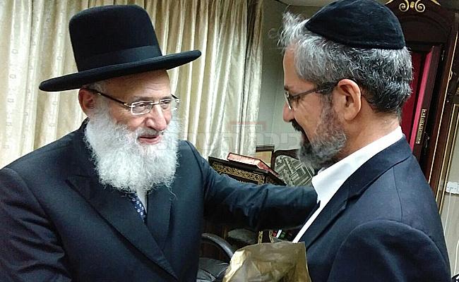 דניאל רוט והגר"ר אלבז