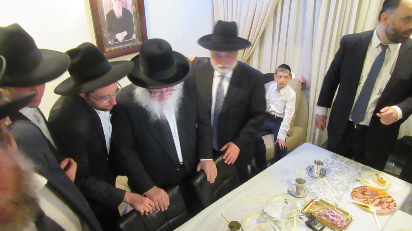 תיעוד: שבע ברכות לנכד הגר"י אדלשטיין זצ"ל