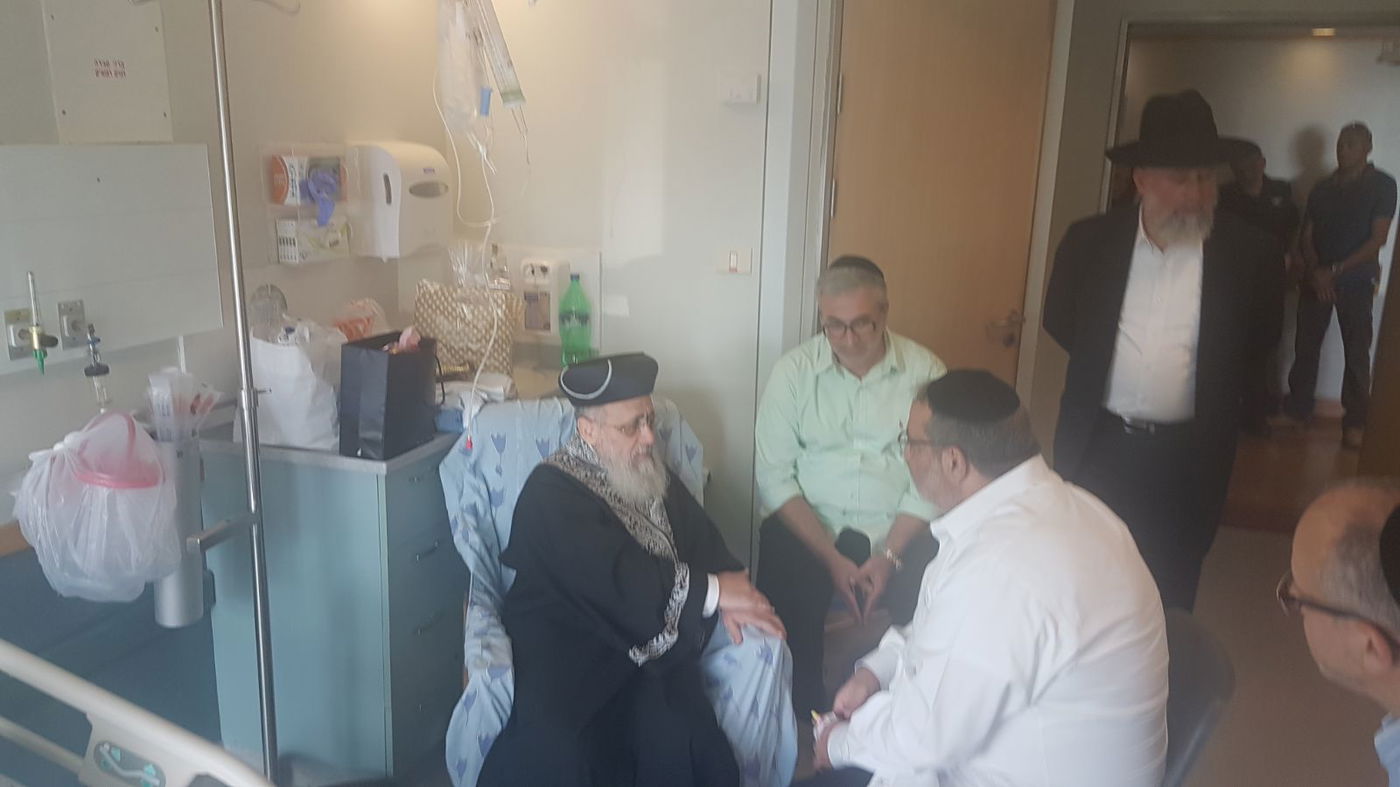 הראשון לציון ביקר את ח"כ יגאל גואטה • תיעוד