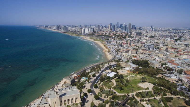 תל אביב יפו מהאוויר