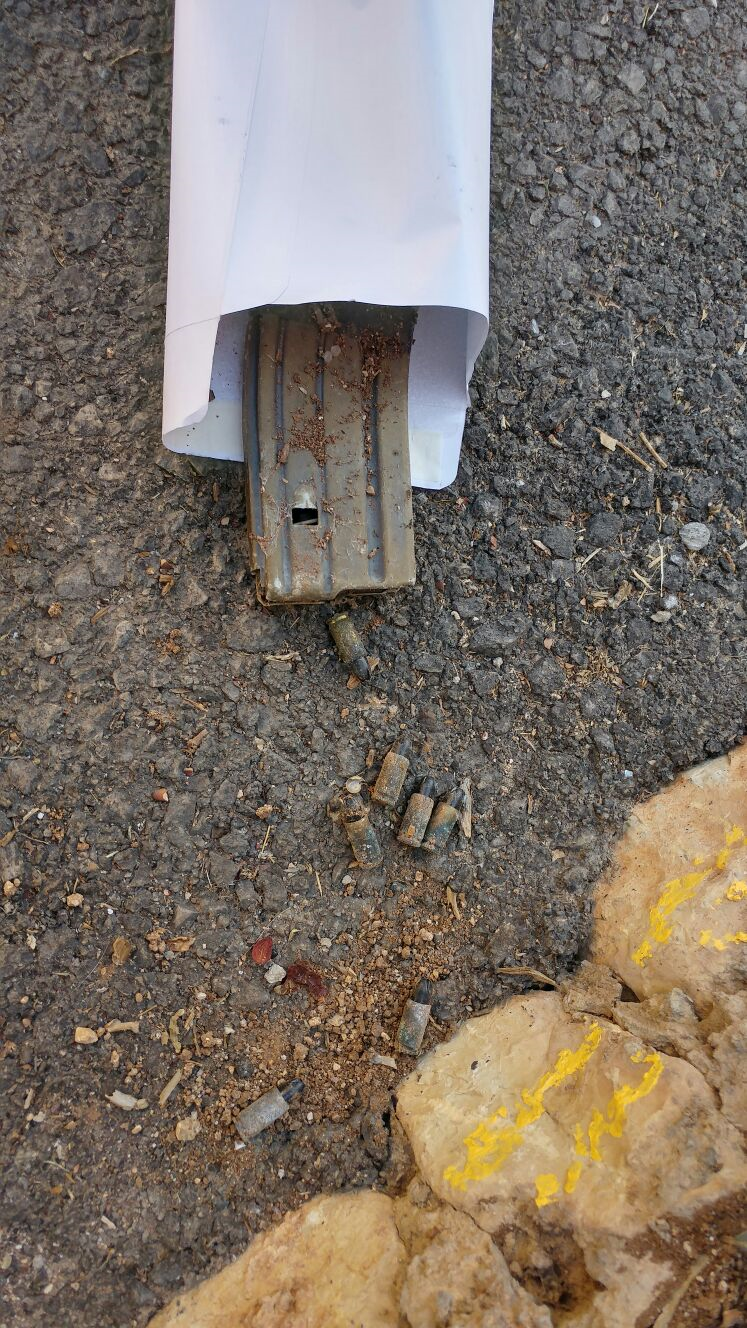 השלל המשטרתי: עשרות רובים, אקדחים, טיל לאו ו.... פגזים