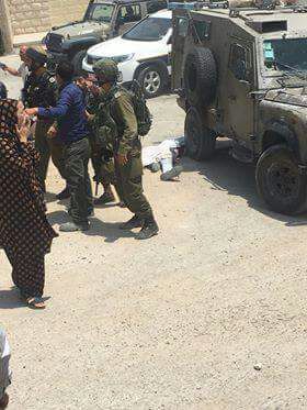 ניסיון פיגוע בתקוע הערבית - המחבל נוטרל