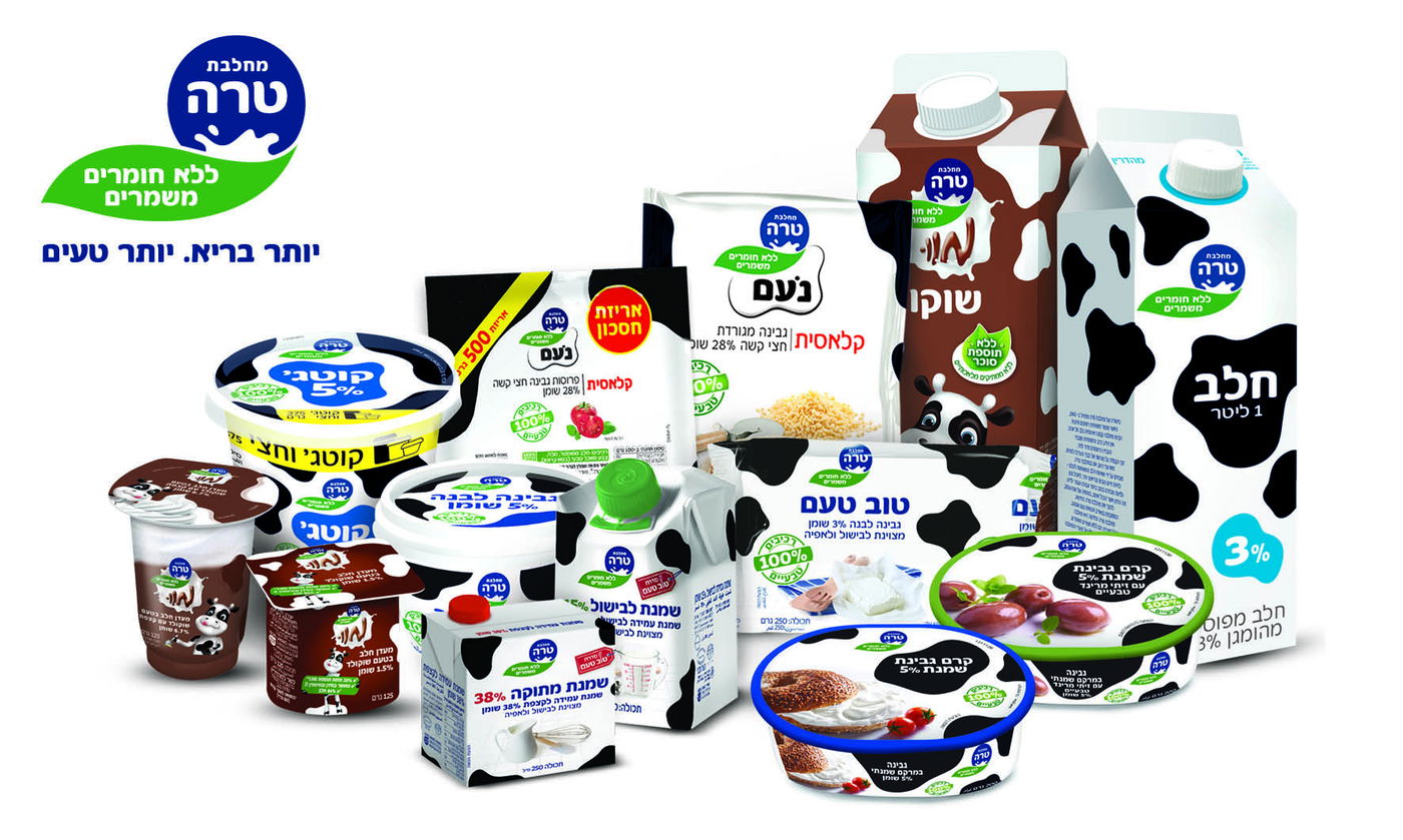 מוצרי חלב של טרה.