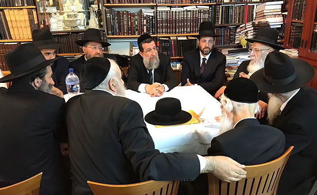 הגר"ש כהן וראשי הישיבות