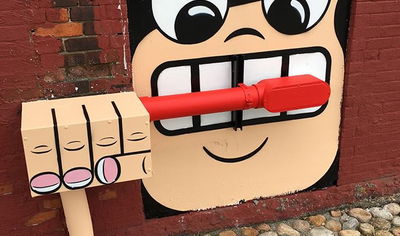 גלריה: הצייר שגורם לתושבי ניו יורק לחייך