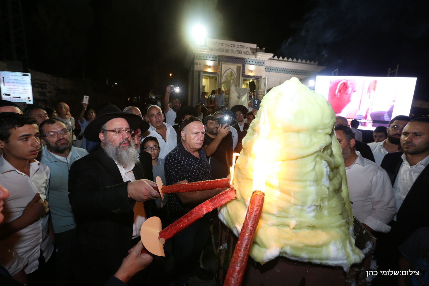 עשרות אלפי איש בהילולת הצדיק רבי משה בן טוב זצ"ל