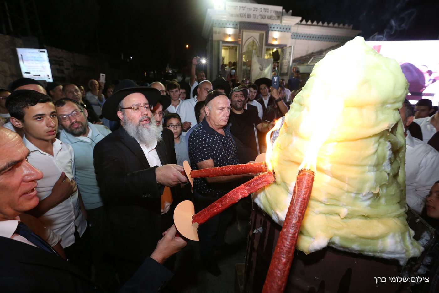 עשרות אלפי איש בהילולת הצדיק רבי משה בן טוב זצ"ל