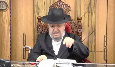 בשיעור השבועי: הגר"מ מאזוז על התחרות בין תחנות הרדיו • צפו