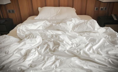 מיטה במלון. לא כל המצעים מוחלפים