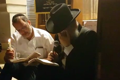 צפו: חבר המועצת הגר"ד יוסף מנה את מספר השנים ופרץ בבכי