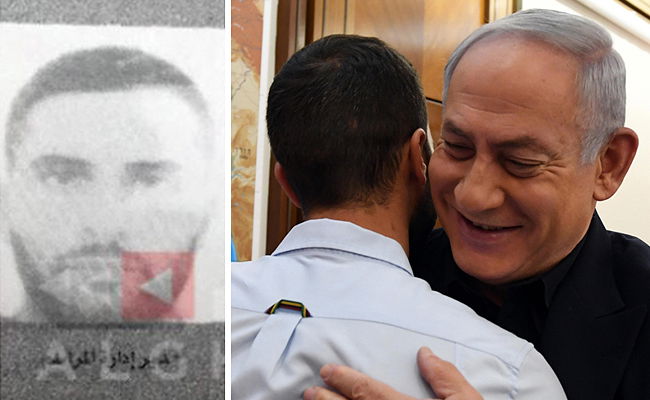 נתניהו והמאבטח