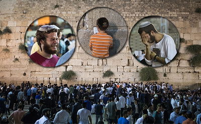 בָּכוֹ תִבְכֶּה בַּלַּיְלָה • ליל תשעה באב ברחבת הכותל המערבי