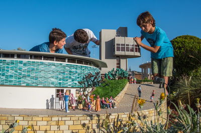 פעילות קיץ במיני ישראל.