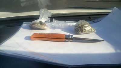 הסכין שנתפסה