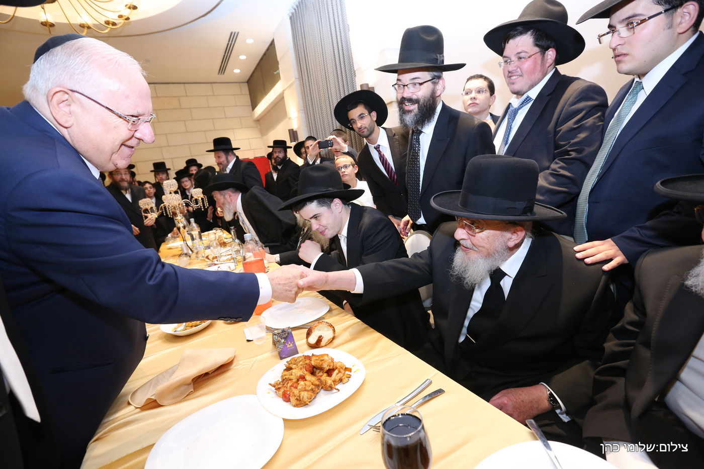 רבקה רביץ חיתנה, הנשיא ריבלין התייצב. צפו