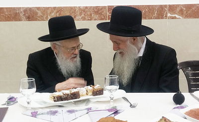 הרב כהנמן עם הרב אלישיב