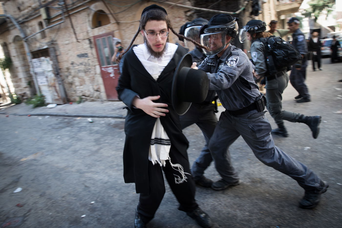 דגלי פלסטין ואלימות • תיעוד ממאה שערים