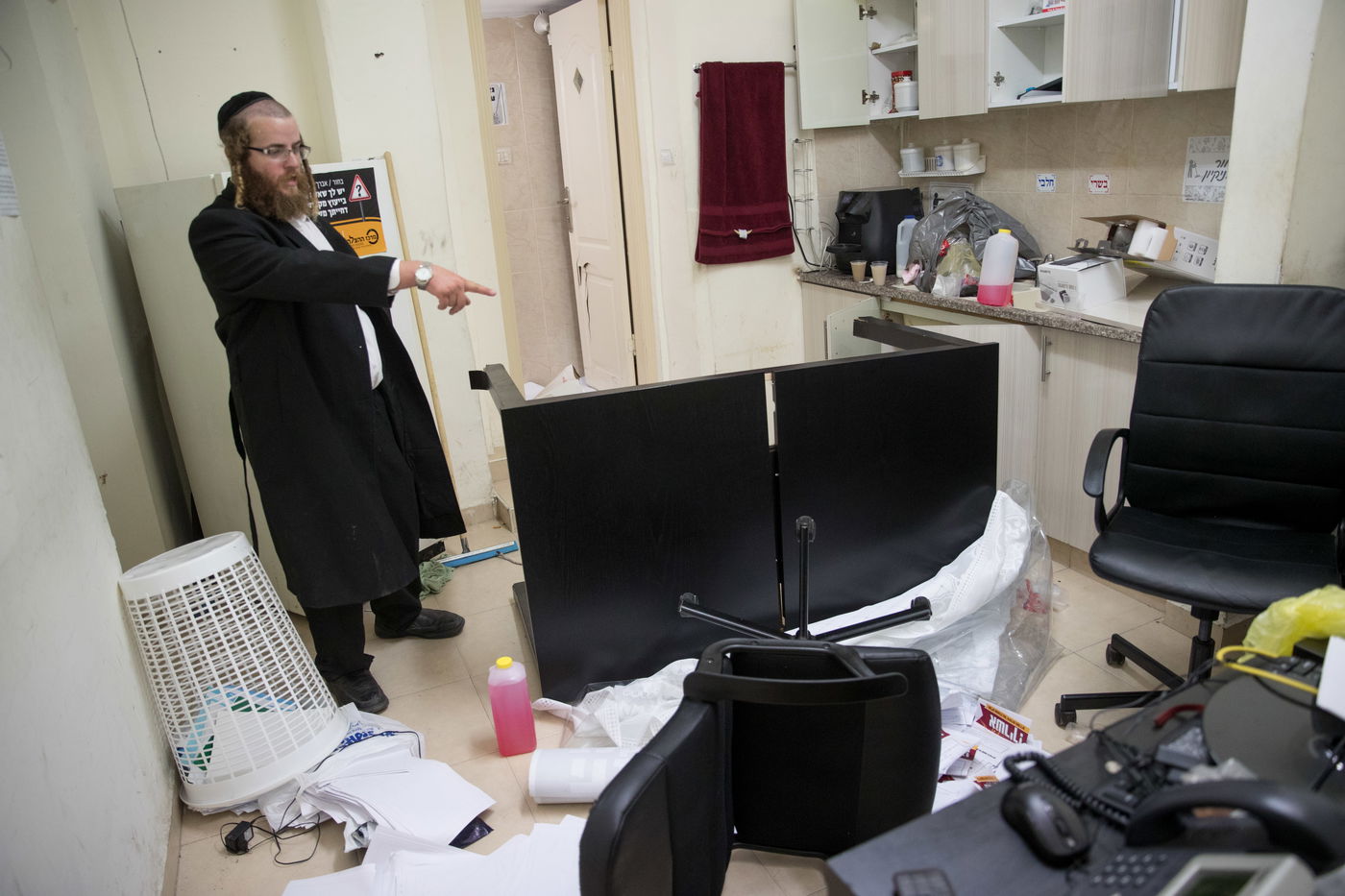 דגלי פלסטין ואלימות • תיעוד ממאה שערים