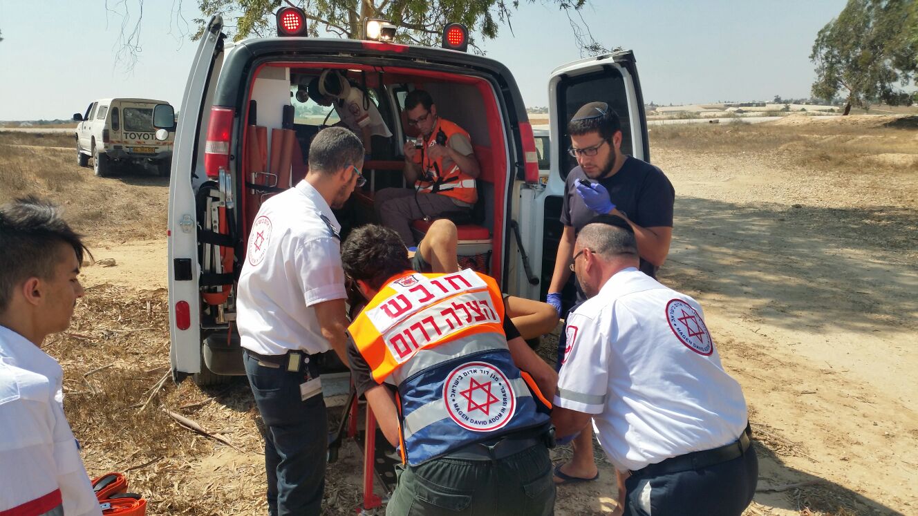 רנג'ר התהפך, נער בן 17 נפצע בינוני. תיעוד