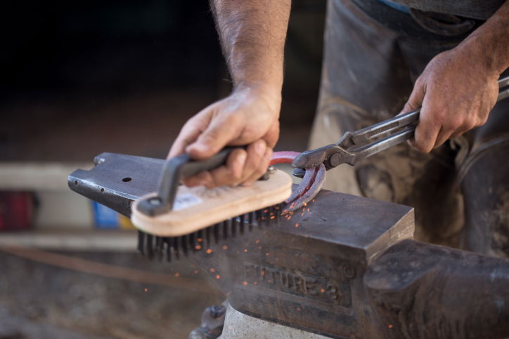 נעלי הסוסים • צפו בתהליך התקנת הפרסה