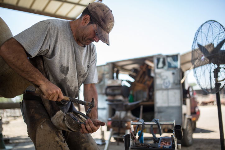 נעלי הסוסים • צפו בתהליך התקנת הפרסה