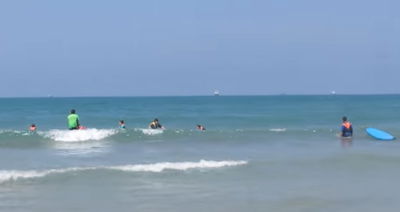 חוף הגלישה בקריית ים