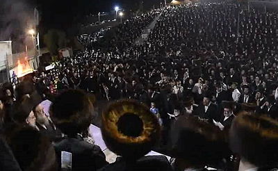 110 אלף דולר עבור הדלקת הרבי ברשב"י • תיעוד